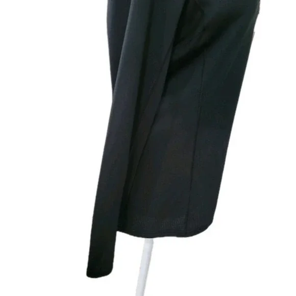 Patagonia Capilene Midweight Base Layer Top Womens Small Black 1/4 Zip Pullover - Picture 13 of 15